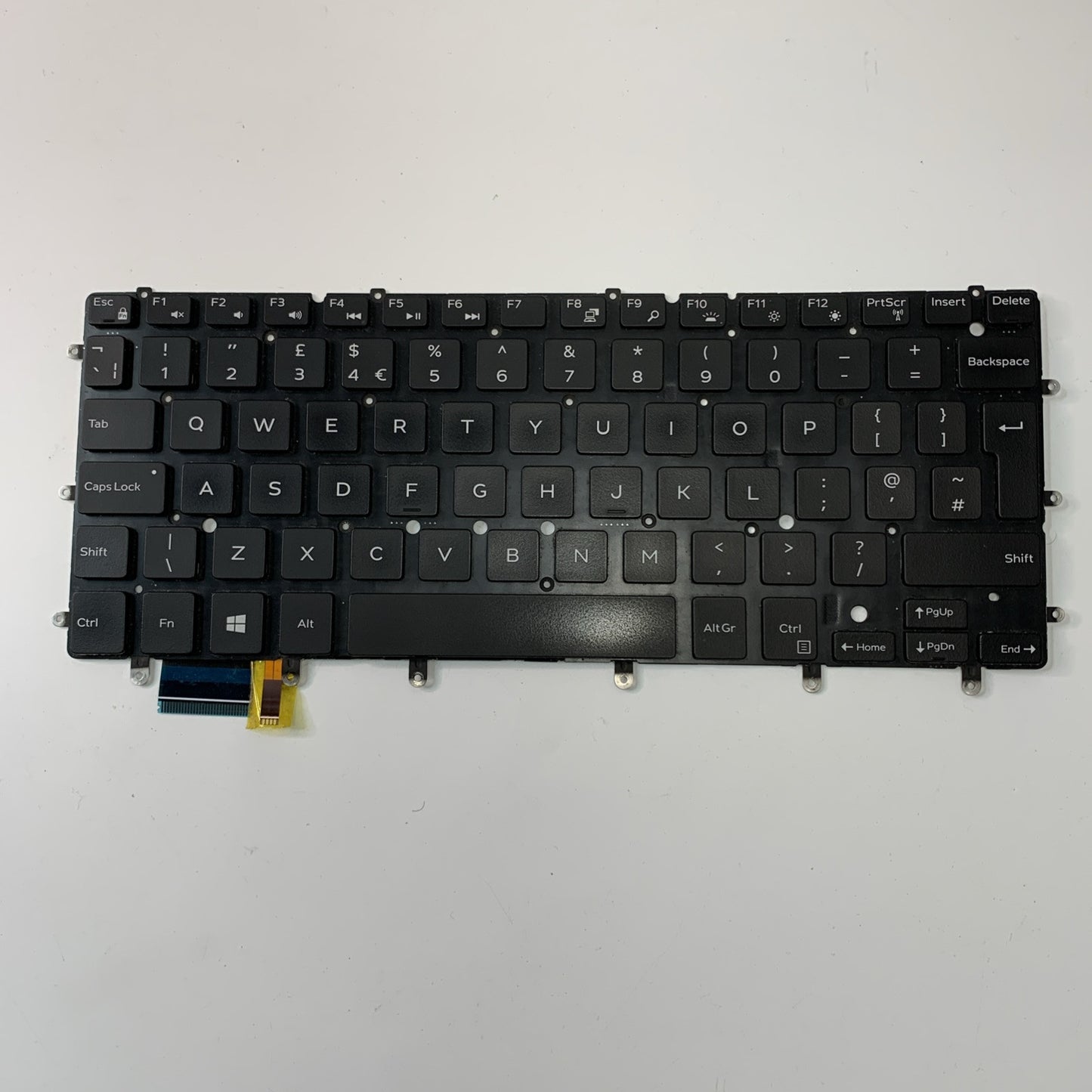 DELL XPS 13 9350 UK QWERTY BACKLIT KEYBOARD P/N 07DTJ4