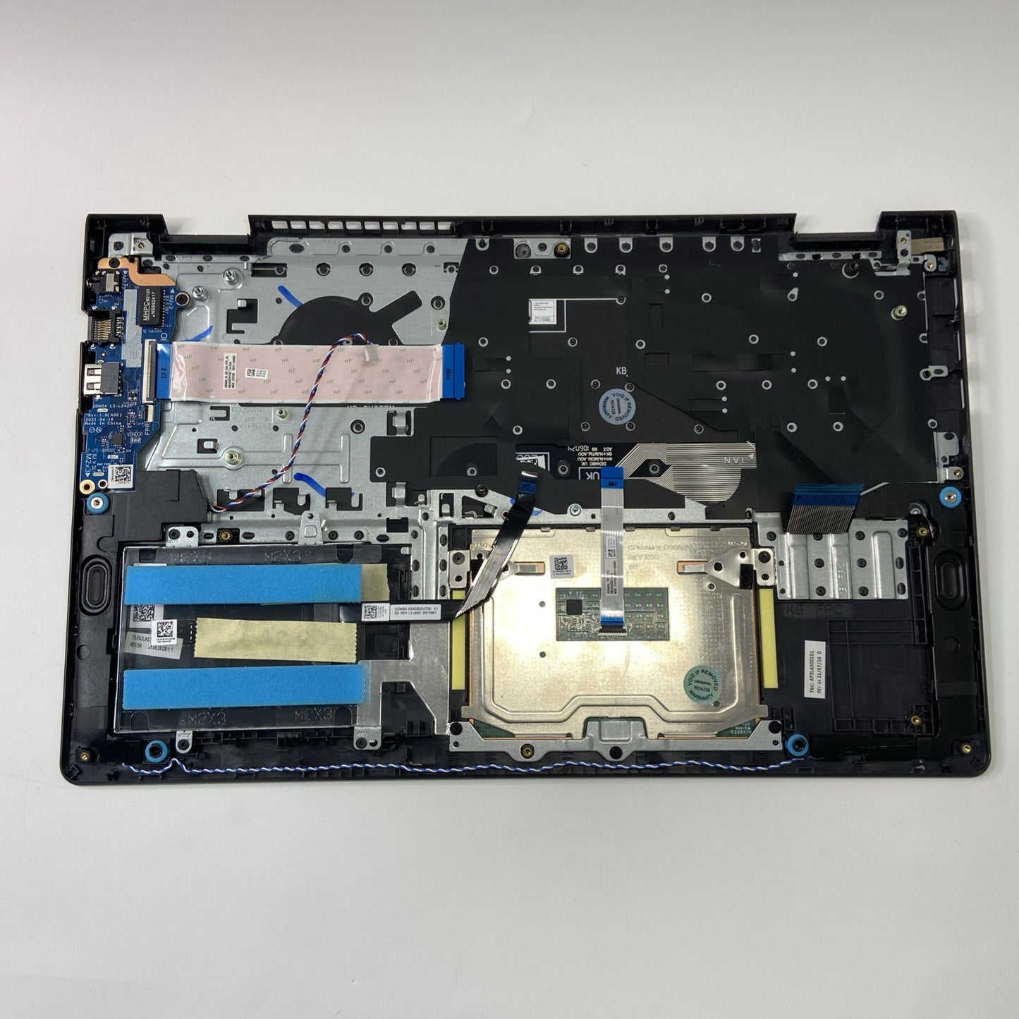 Dell Vostro 15 3510 Complete Palmrest Assembly UK Keyboard Touchpad 0TPXKP