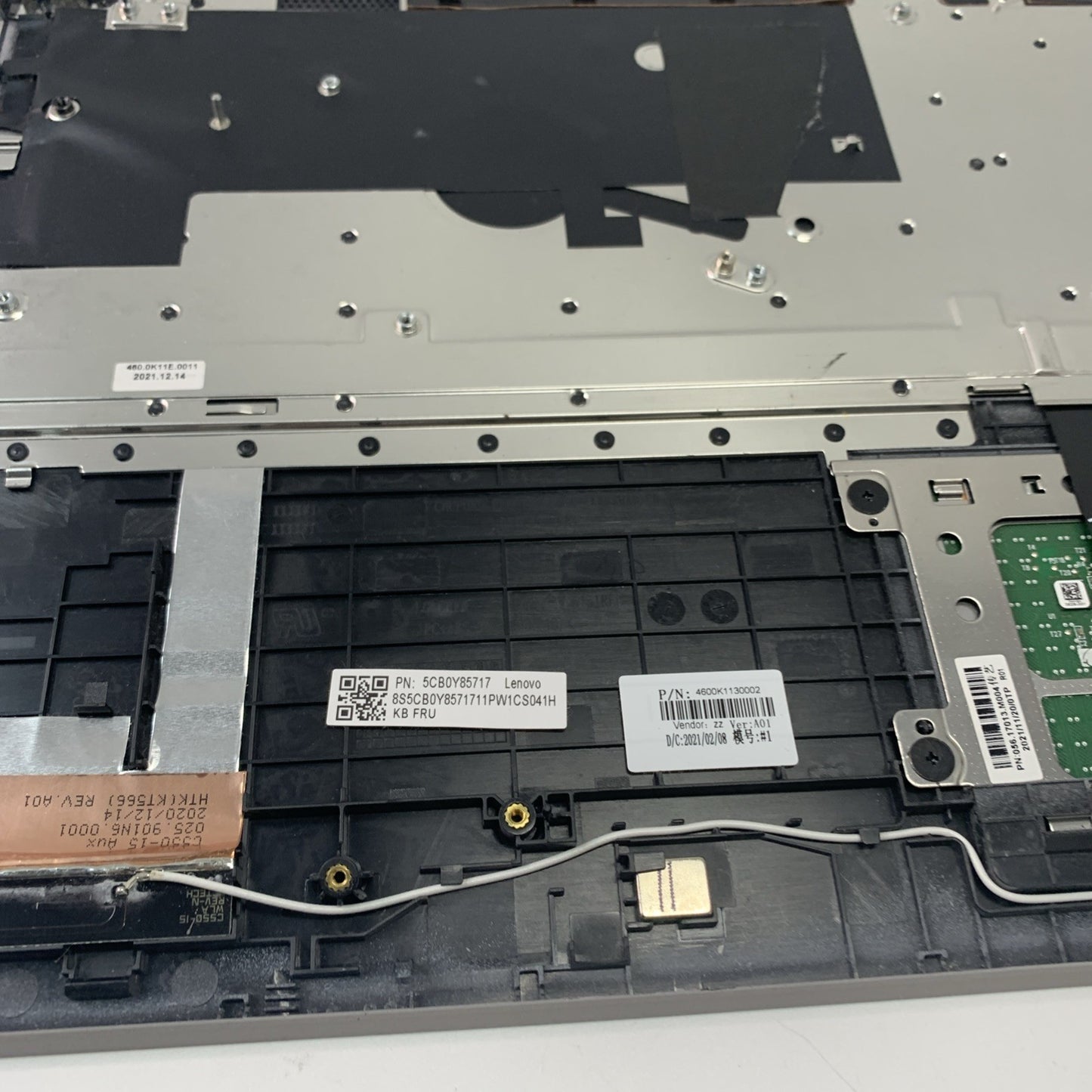 Lenovo Ideapad Flex 5-15 15ITL05 Complete Palmrest Keyboard Cover 5CB0Y85717