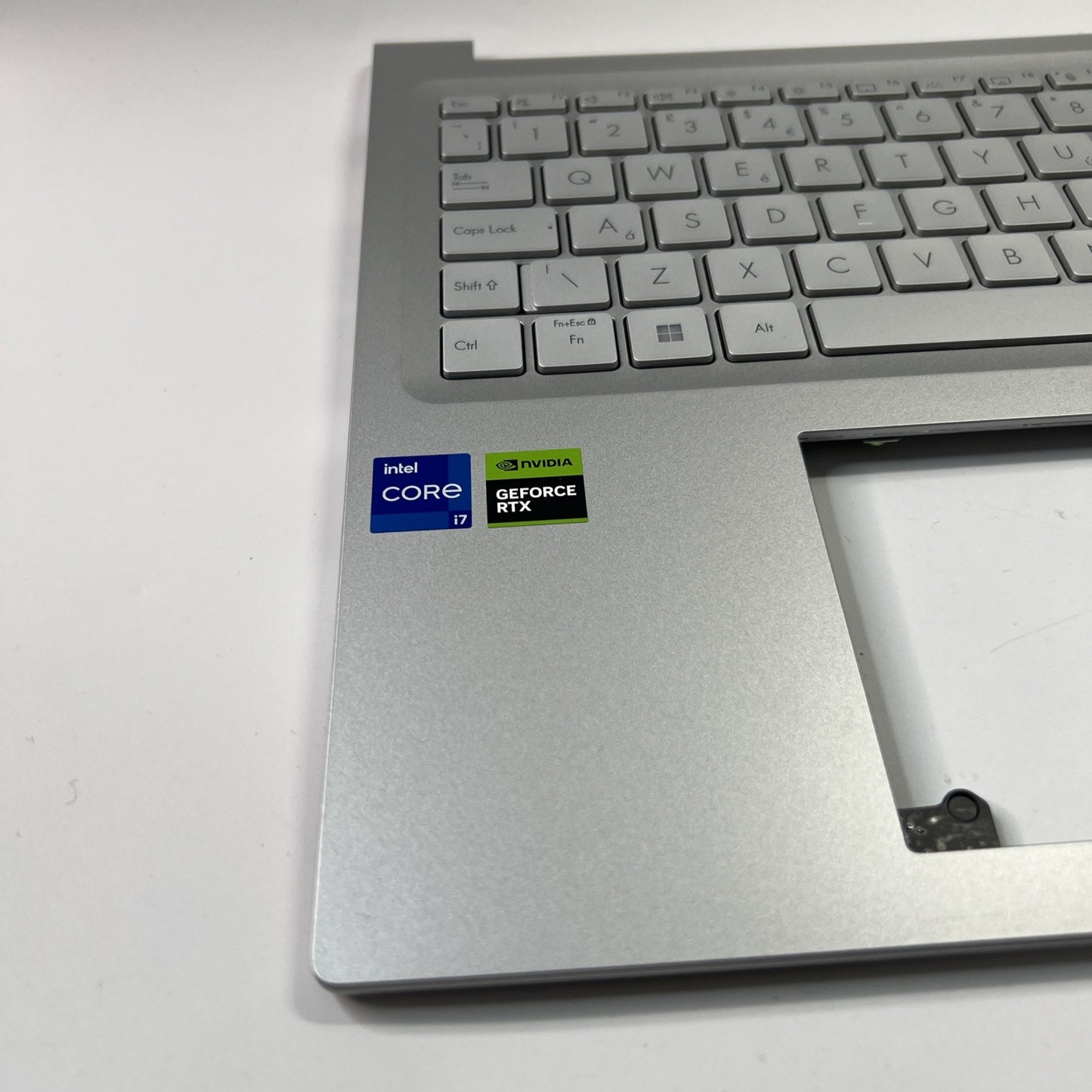 ASUS VivoBook 16X K3605Z UK Keyboard Palmrest Cover Silver