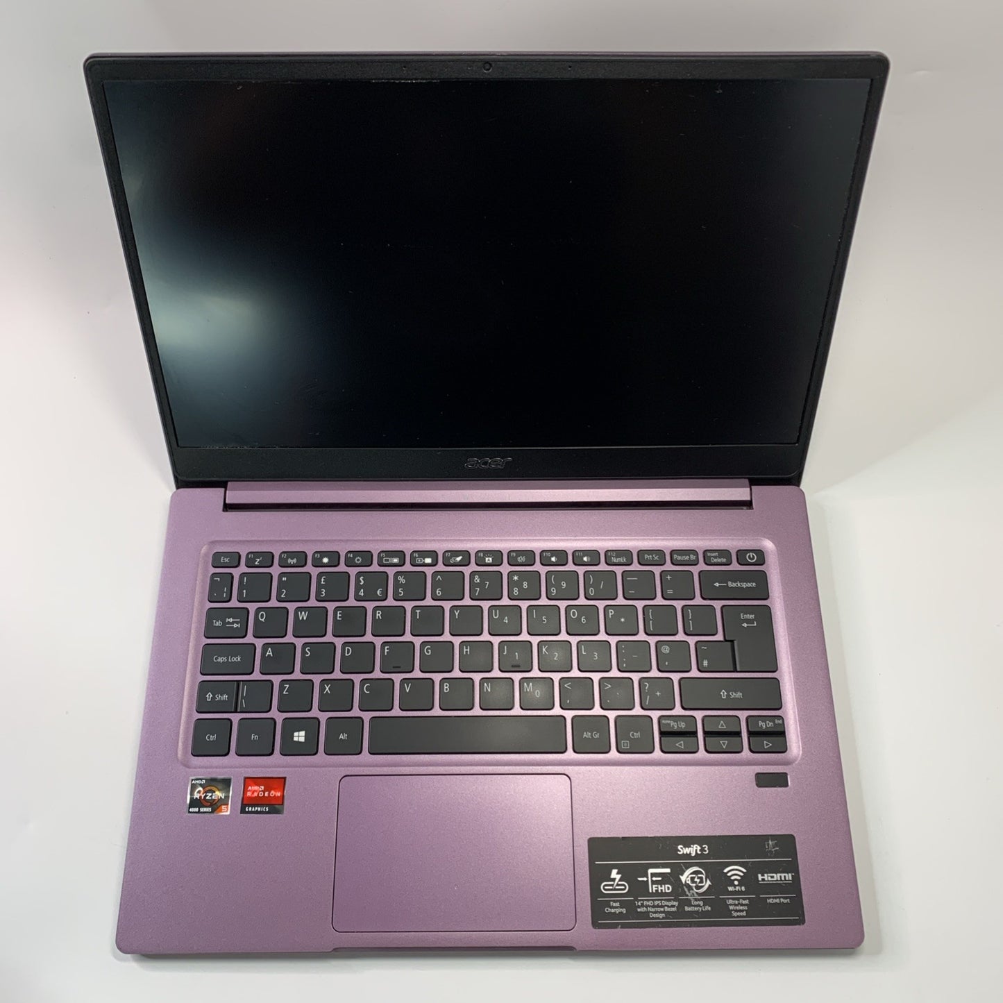 Acer Swift 3 SF314-42 14" AMD Ryzen 5 4500U 8GB RAM 256GB SSD Windows 11 Purple