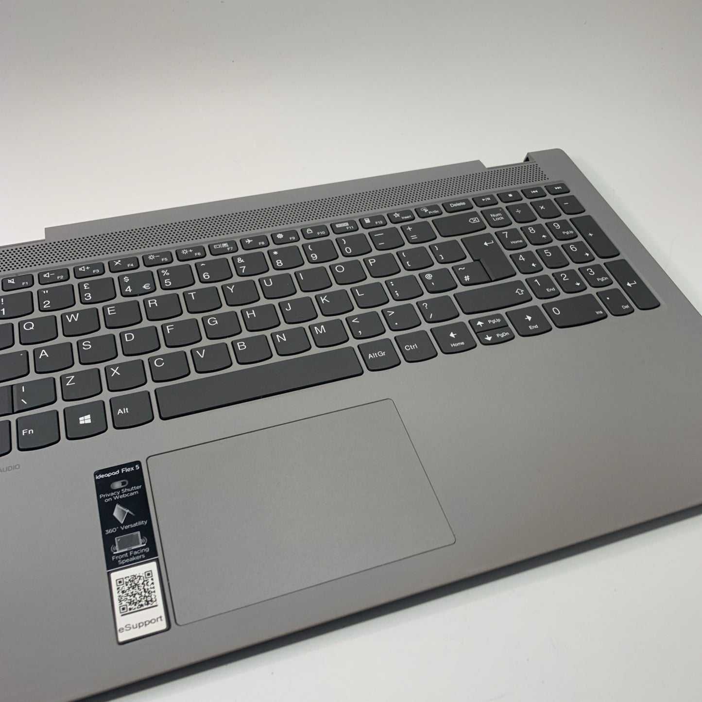 Lenovo Ideapad Flex 5-15 15ITL05 Complete Palmrest Keyboard Cover 5CB0Y85717