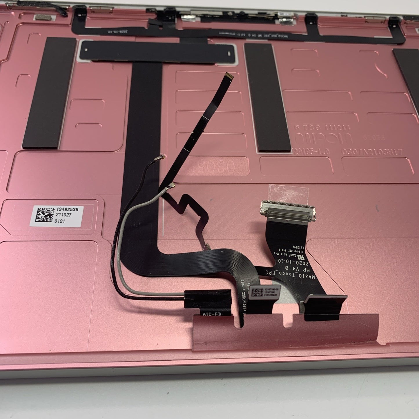 Razer Book 13 RZ09-0357 Top Lid Rear cover & Screen Bezel pink
