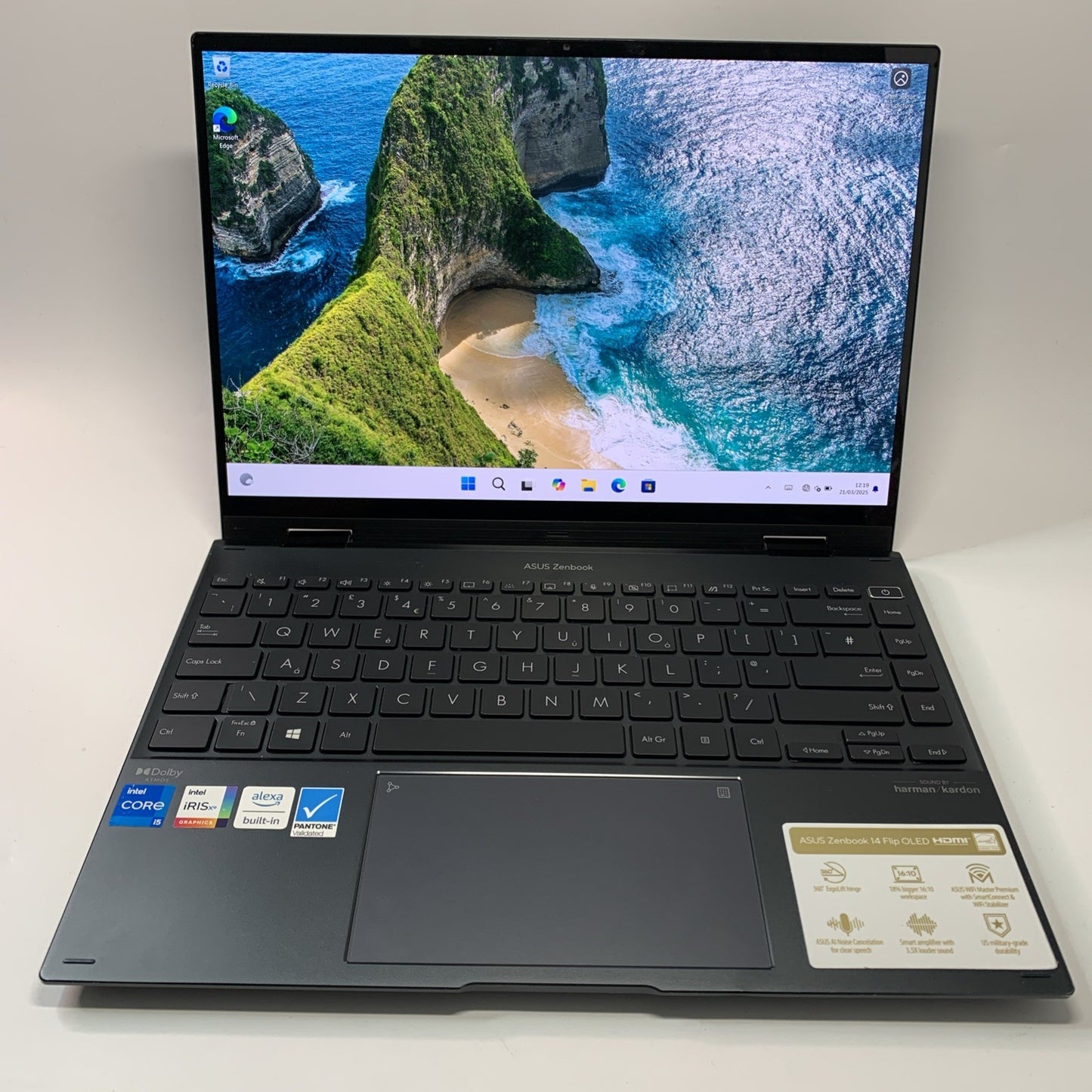 ASUS Zenbook UP5401ZA 14" Flip OLED Touchscreen 2in1 i5-12500H 16GB 512GB SSD
