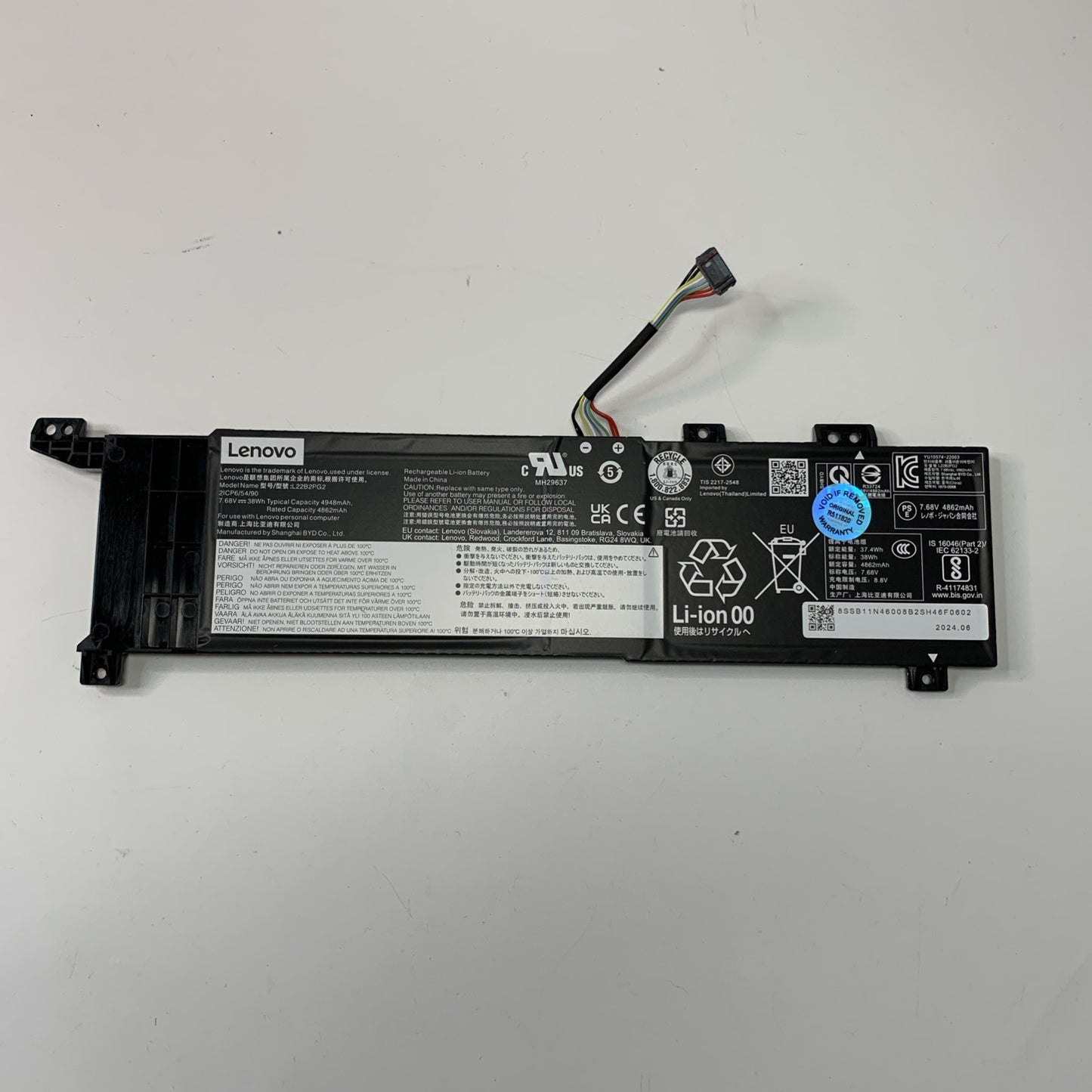 Genuine Lenovo V15 G4 AMN V14 G4 Battery L22B2PG2 L22M2PG2