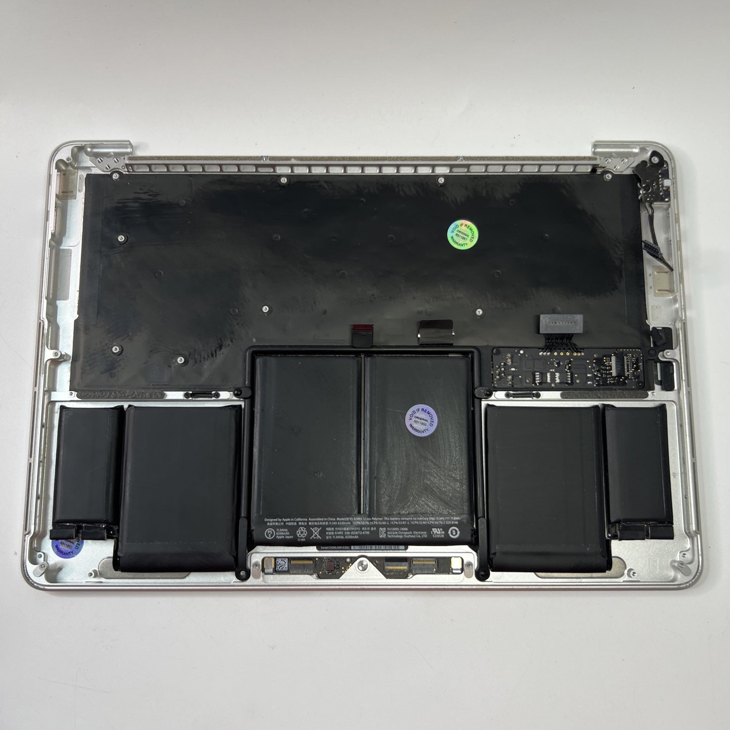 MacBook Pro Retina, 13-inch, Mid 2014 A1502 Palmrest UK Keyboard Touchpad Batter
