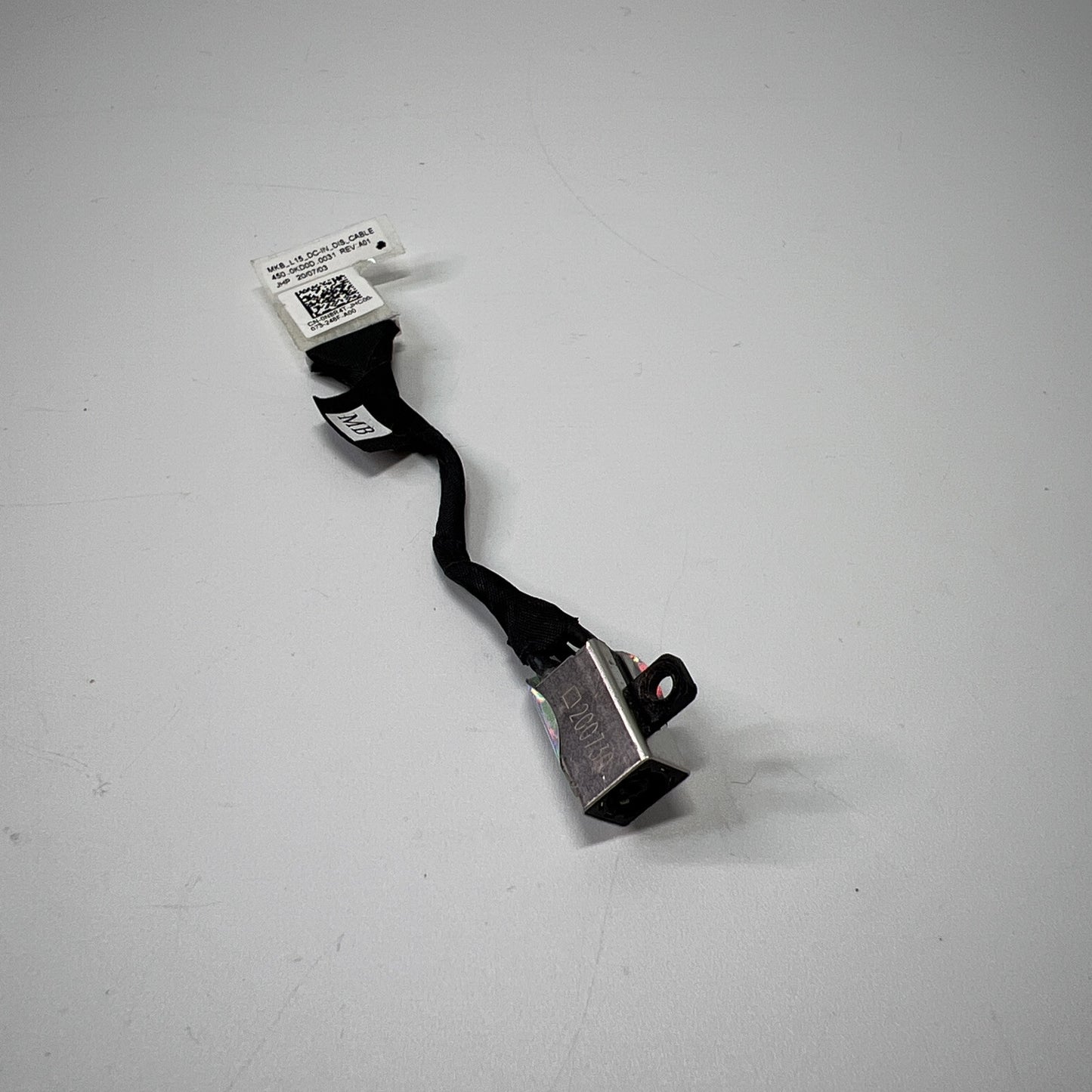Genuine Dell Vostro 15 5501 DC Jack Cable Charging Port Power Socket 0N8R4T