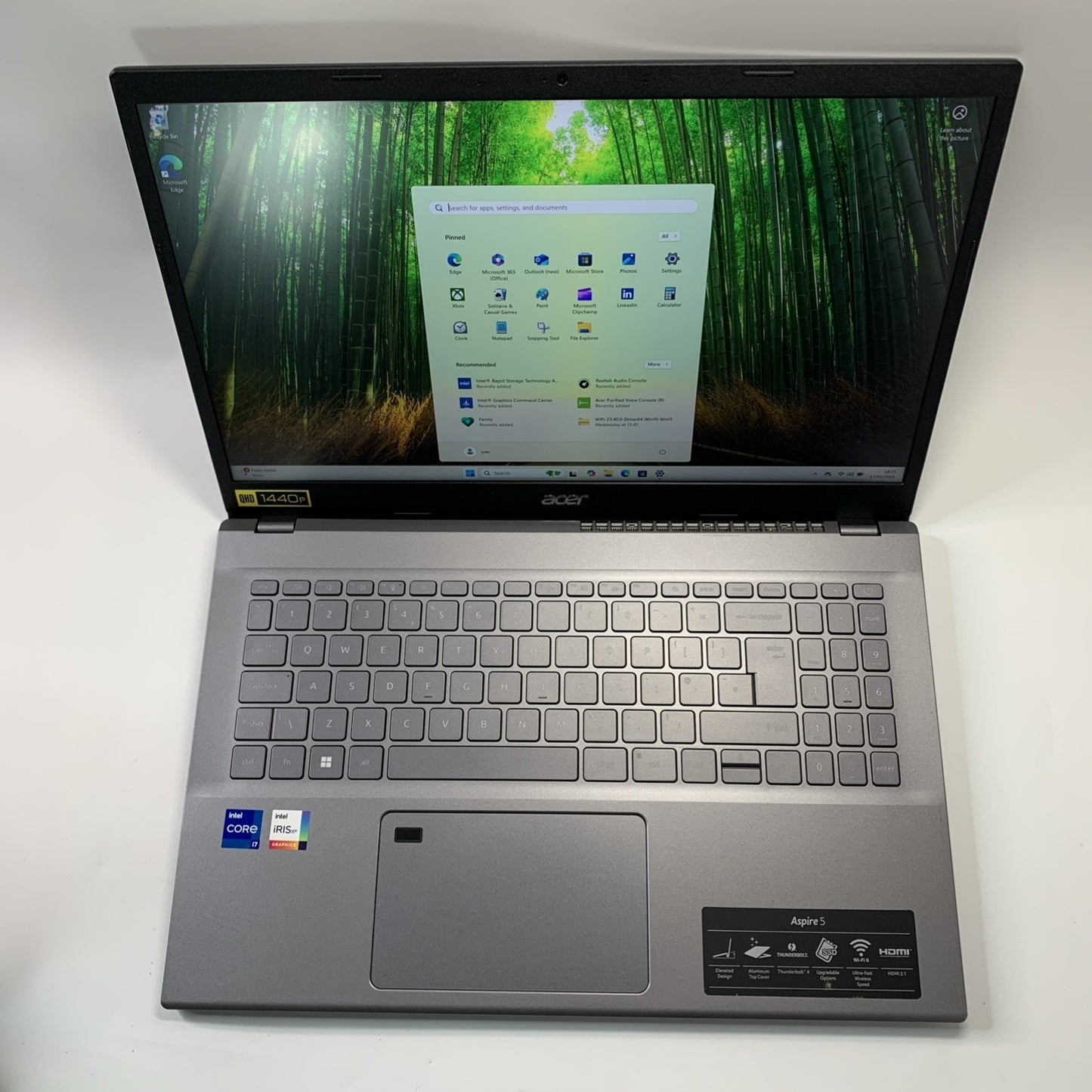 Acer Aspire 5 A515-57 15.6" Intel Core i7-1255U 16GB RAM 256GB SSD Windows 11