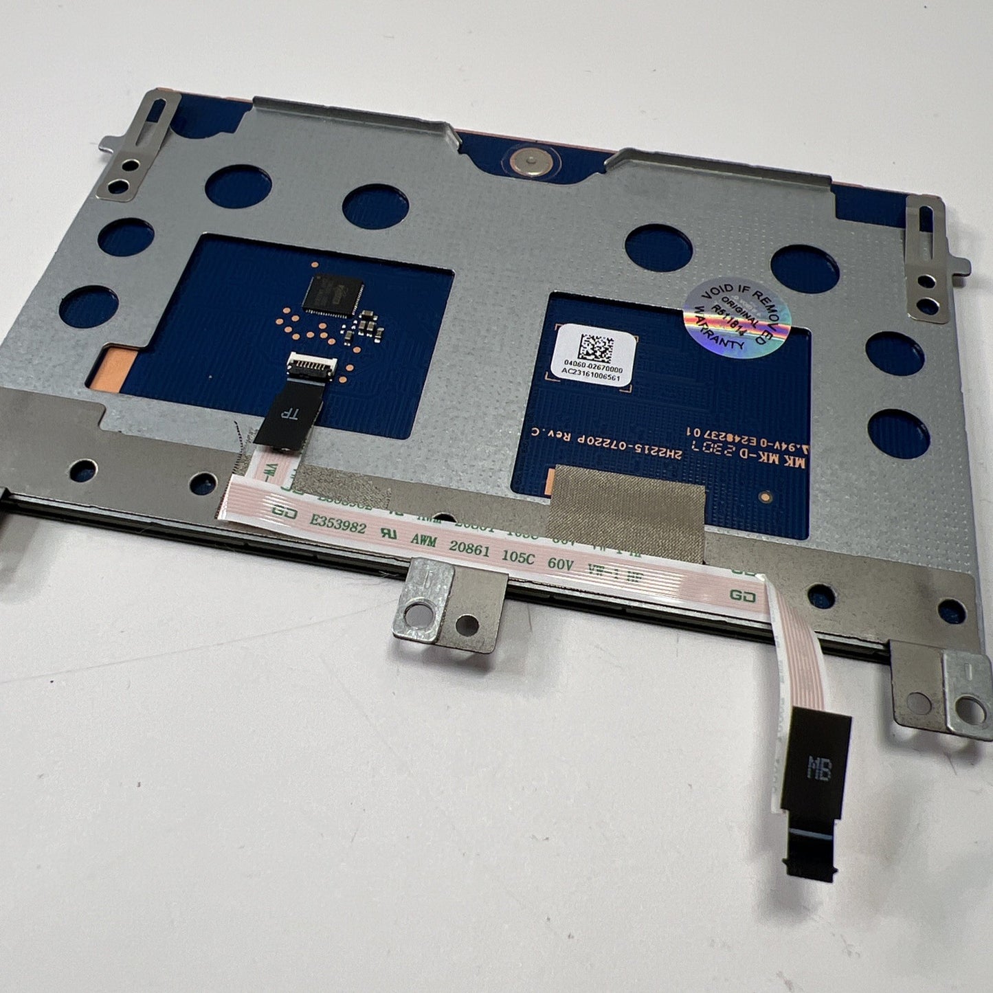 Genuine Asus Vivobook K3605Z Touchpad Trackpad Silver AC23161006561 + Screws