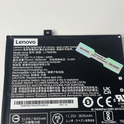 Genuine Lenovo Chromebook S340-14  Battery  L17m3pb0 Good Condition