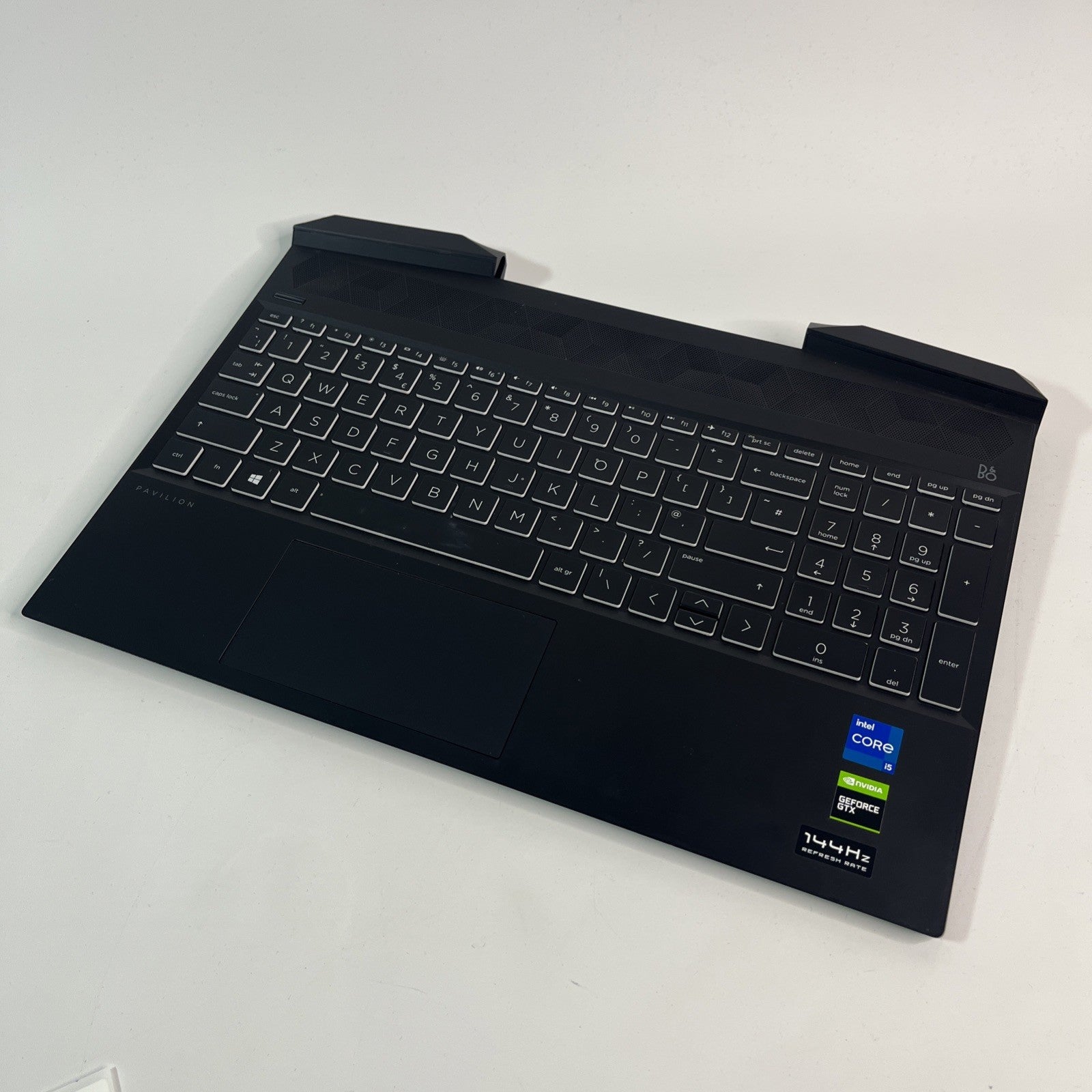 Genuine Black Hp Pavilion 15-dk2029na Palmrest ,keyboard & Usb Board AM2K8000