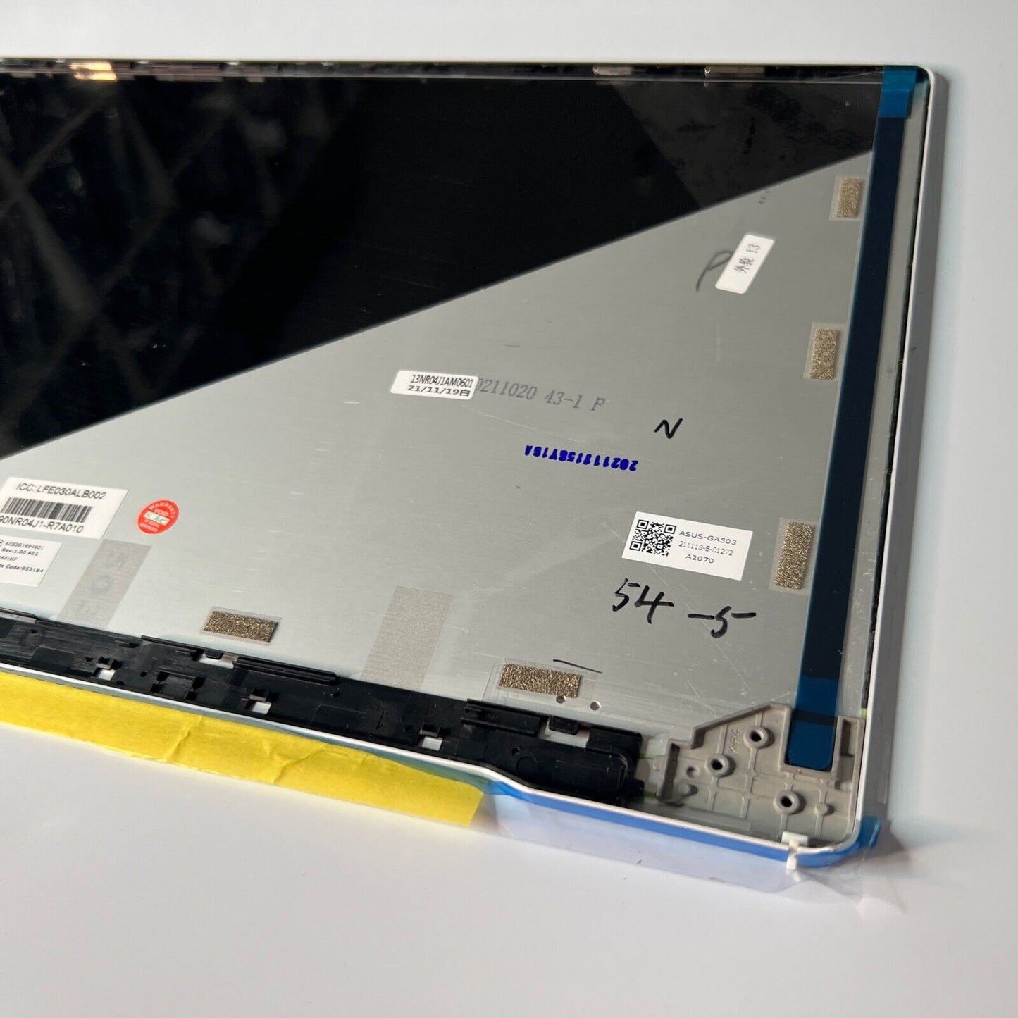 NEW Asus ROG 15 GA503 GA503Q Series Top Lid LCD Back Cover WHITE