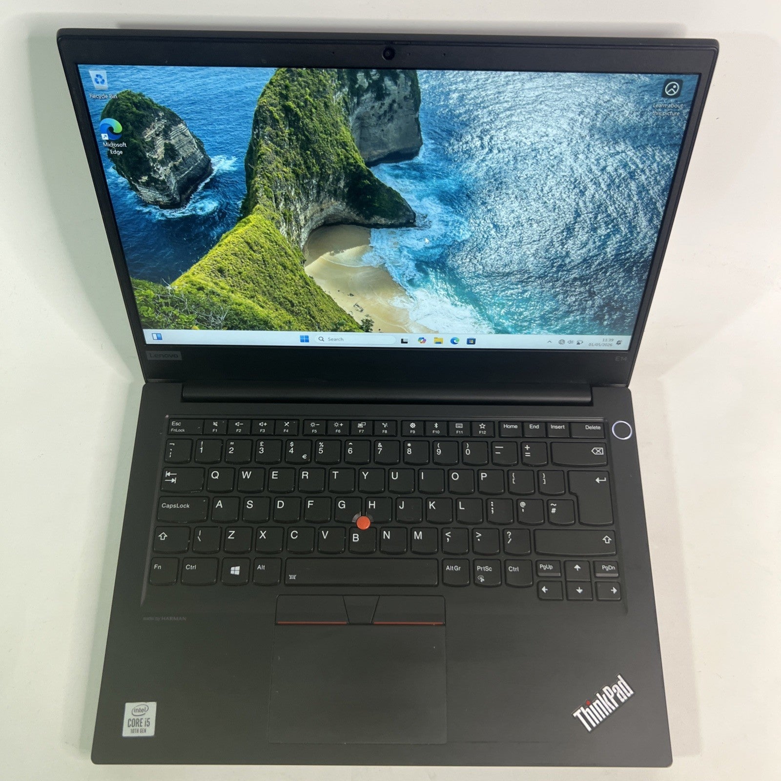 Lenovo ThinkPad E14 Gen 1 i5-10210U 16GB 256GB SSD 14” Windows 11 Laptop