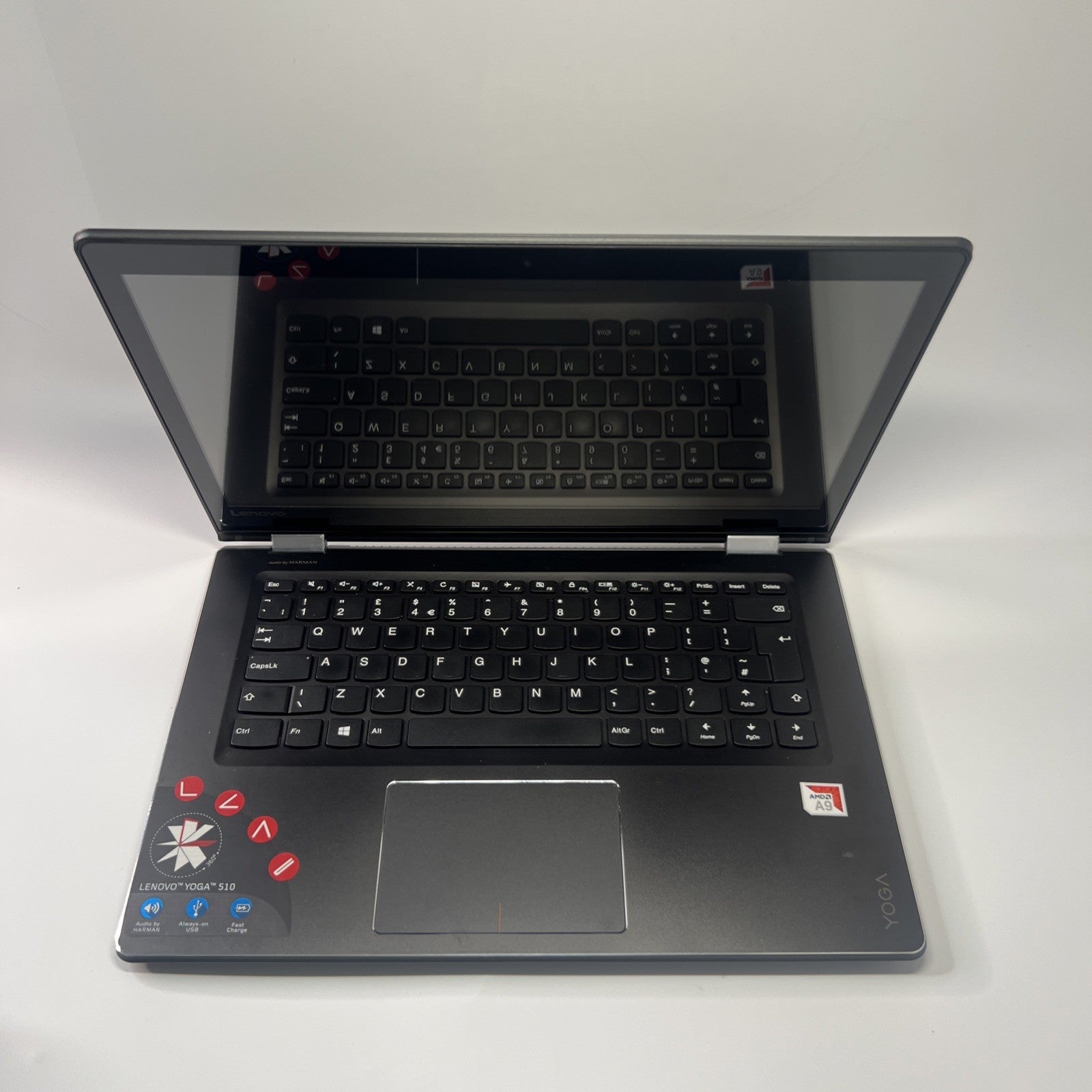 Lenovo Yoga 510-14AST AMD A9-9410 8GB RAM 1TB Touchscreen Laptop Windows 11