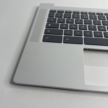 HP Chromebook 14A-NF Palmrest Top Cover UK Keyboard P/N N93341-001