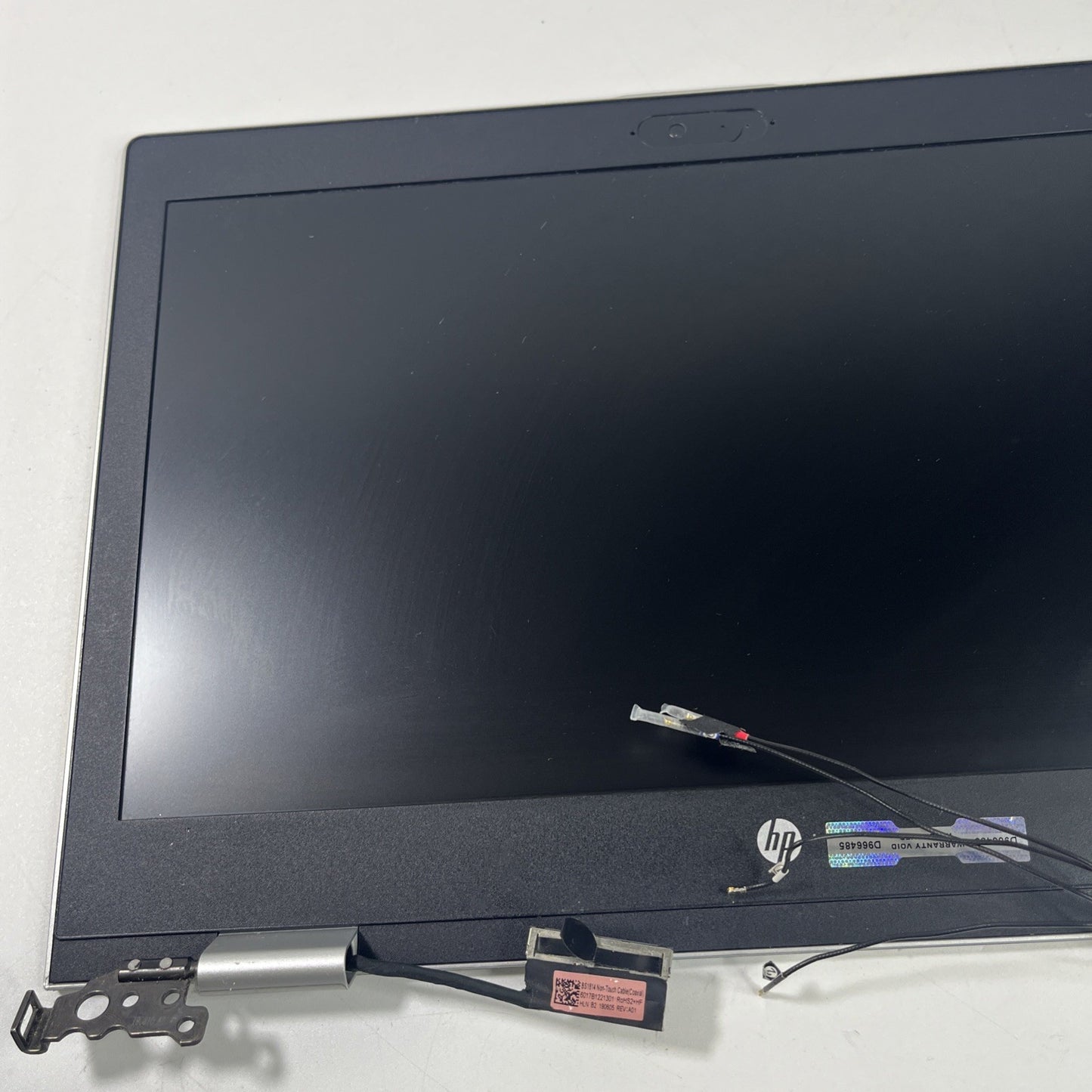 Genuine Silver Hp Probook 640 G5 Complete Top Lid And Screen Assembly.