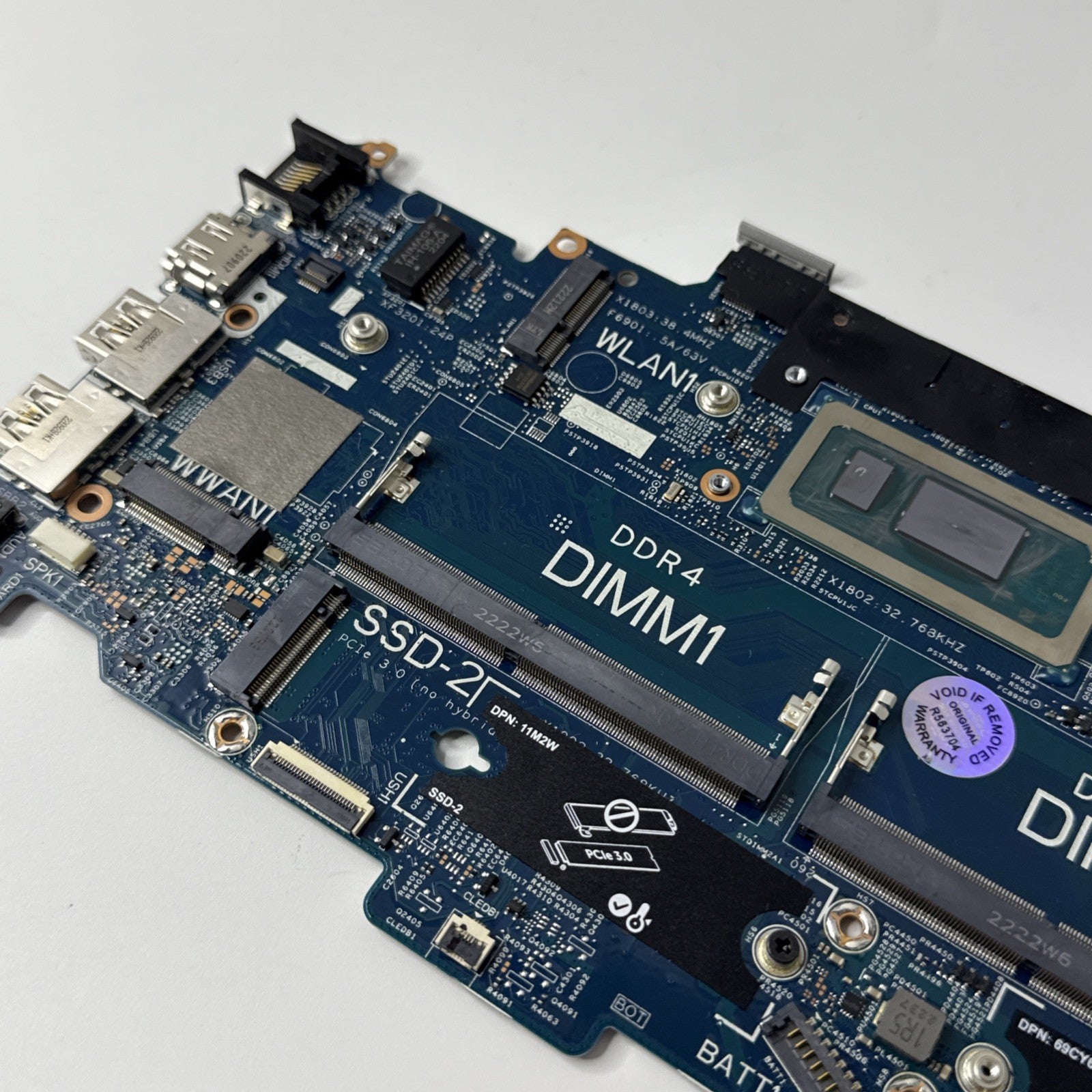 Genuine Dell Latitude 5530 Motherboard i5 12th Gen 1.6Ghz (NO POWER)