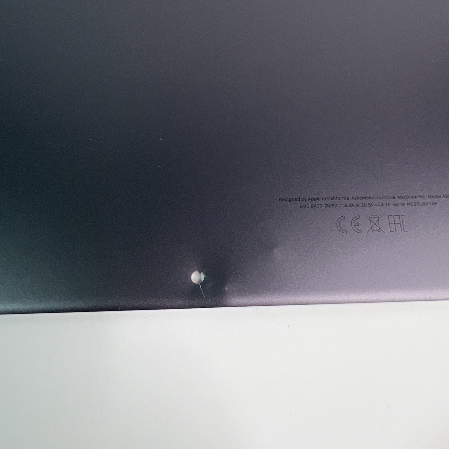 Apple Macbook Pro A2992 Bottom Case Back Cover Bottom Base Grade C