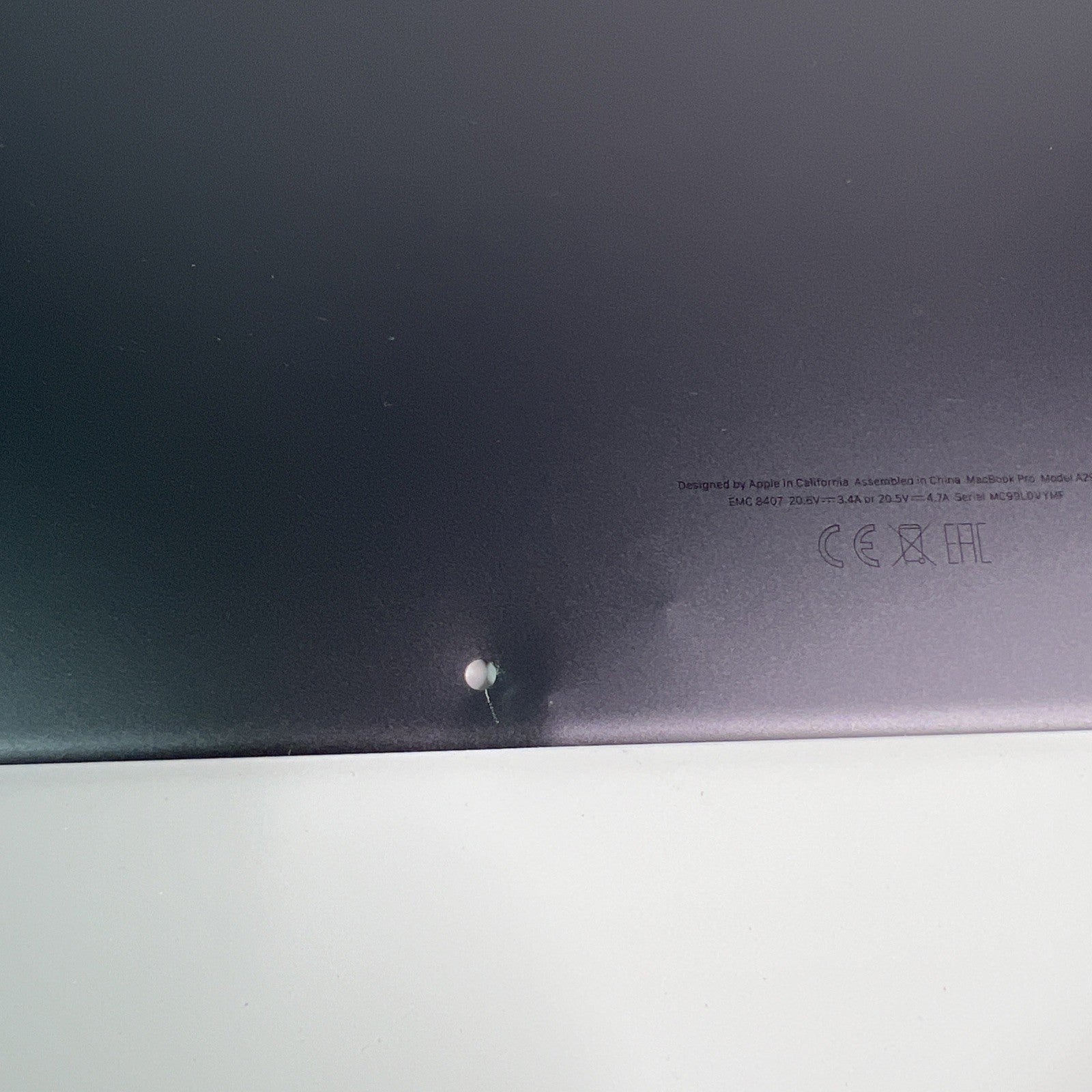 Apple Macbook Pro A2992 Bottom Case Back Cover Bottom Base Grade C