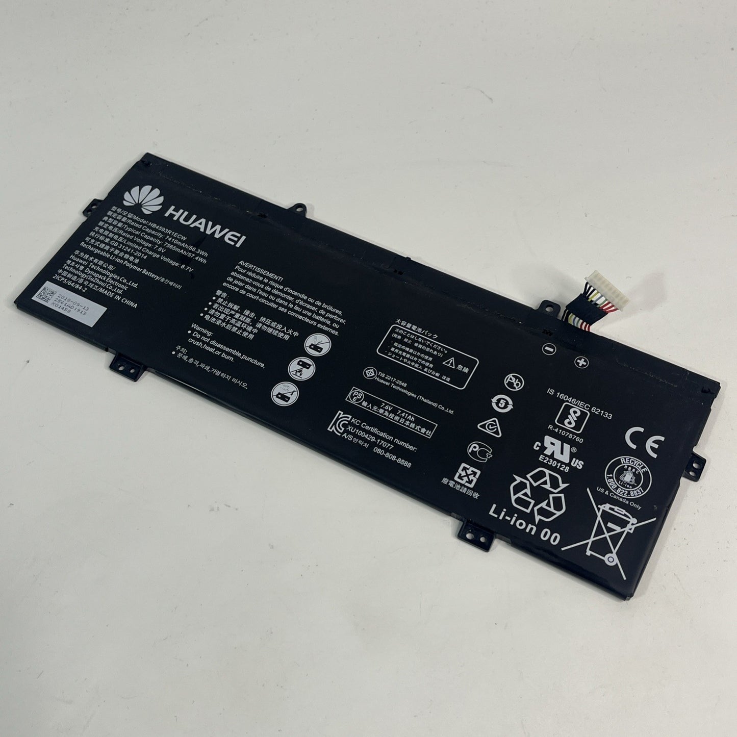 HB4593R1ECW- Laptop Battery for Huawei MateBook 14 2020 2021 AMD KLVL-WFH9