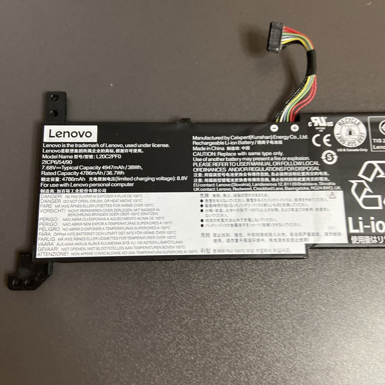 Lenovo V15 G4 IAH V14 G2 IJL Battery 5B11B36278