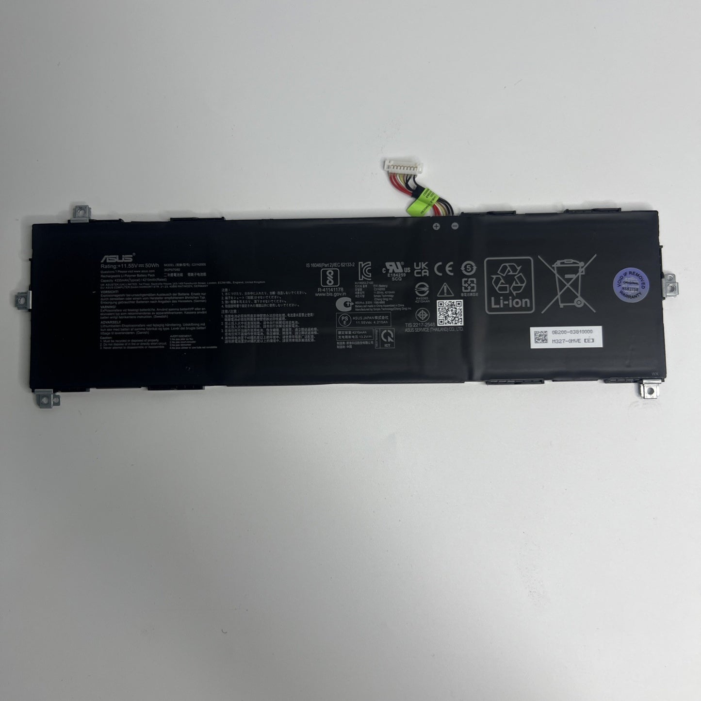 Asus Chromebook CX3402CBA, BR1102FGA, CX9 CX9400CEA Laptop Battery C31N2005