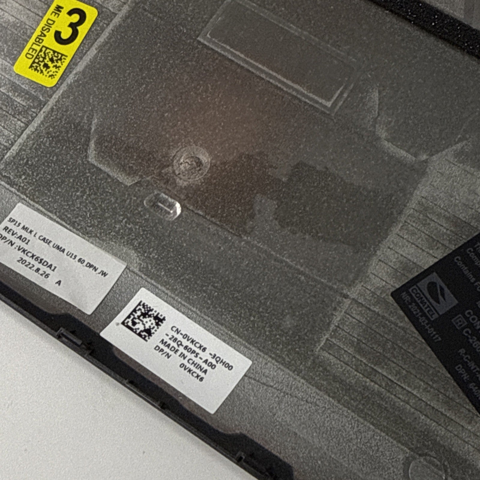 Genuine Dell Latitude 5530 Bottom Base Cover 0VKCX6 Silver