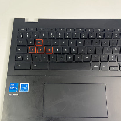 Asus Chromebook CX5501FE Palmrest Keyboard Top Case Touchpad BLACK.