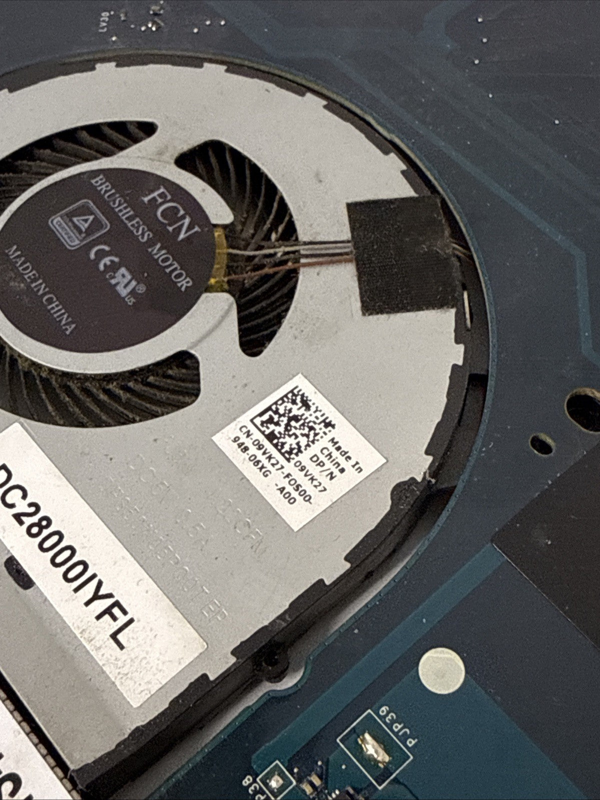 Genuine Dell Latitude 5590 Motherboard i5 8th Gen P/N: 0F58TV (FAULTY)