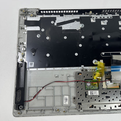 Genuine Silver Lenovo IdeaPad 320S-14IKB Palmrest Keyboard, Touchpad & Speakers.
