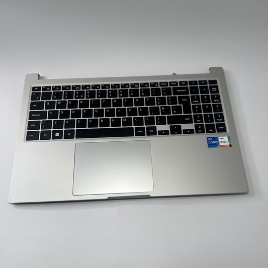 Samsung Galaxy Book NP750XDA Palmrest UK Upper Case Silver