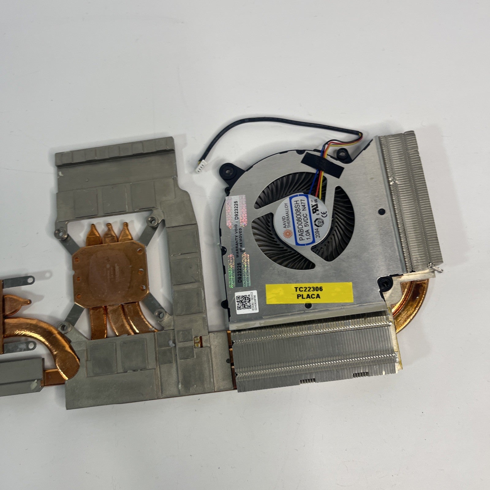 Genuine MSI Katana GF66 12UE Cpu & Gpu Cooling Fans & Heatsink E330801