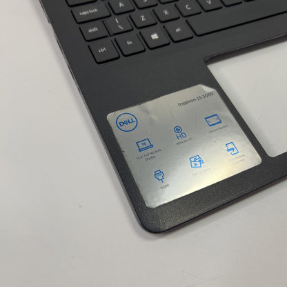 Genuine Dell Inspiron 3505 Palmrest Assembly UK Keyboard 033HPP (SMALL CRACK)