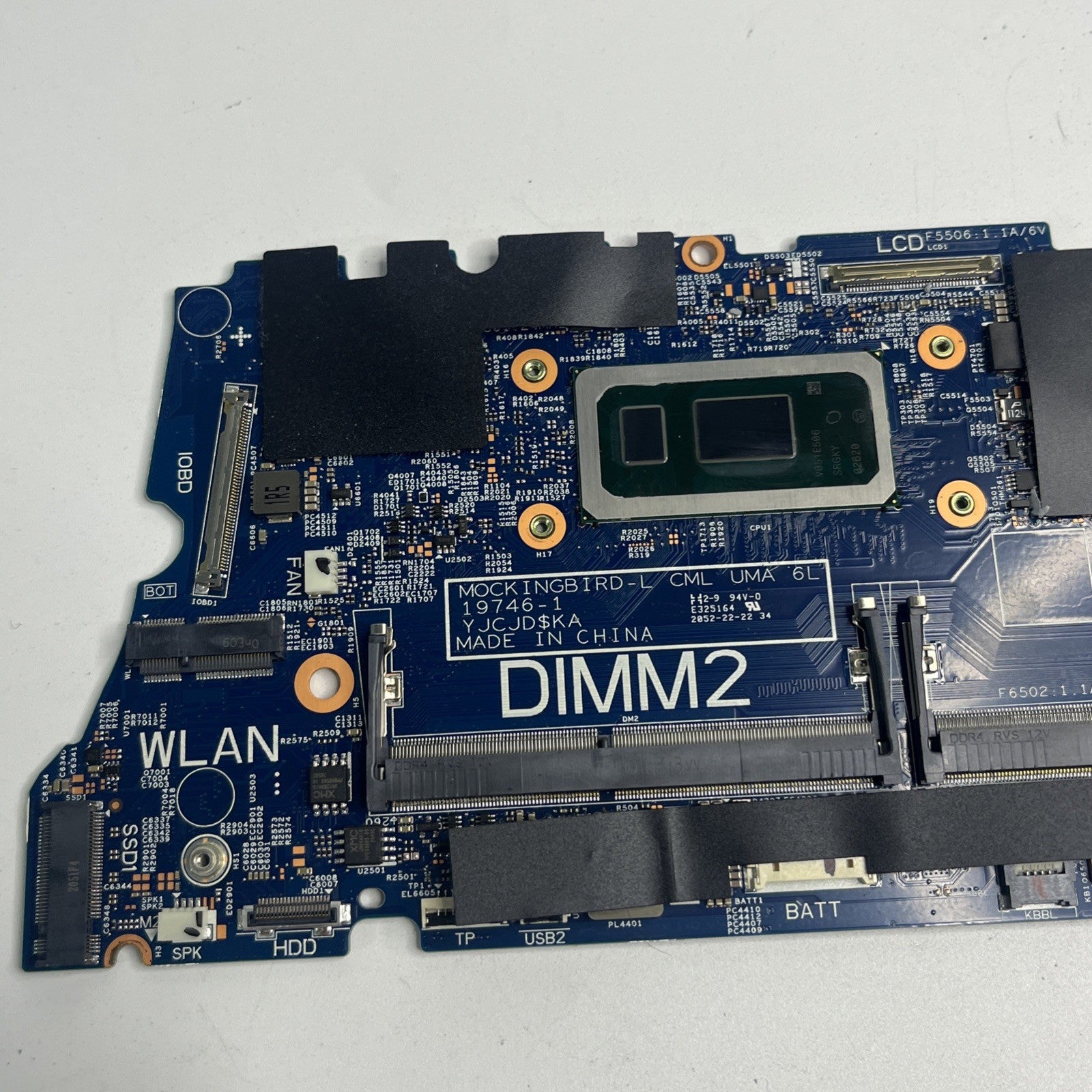 Genuine Dell Latitude 3510 i5-10210U 1.60GHz Motherboard.not Working