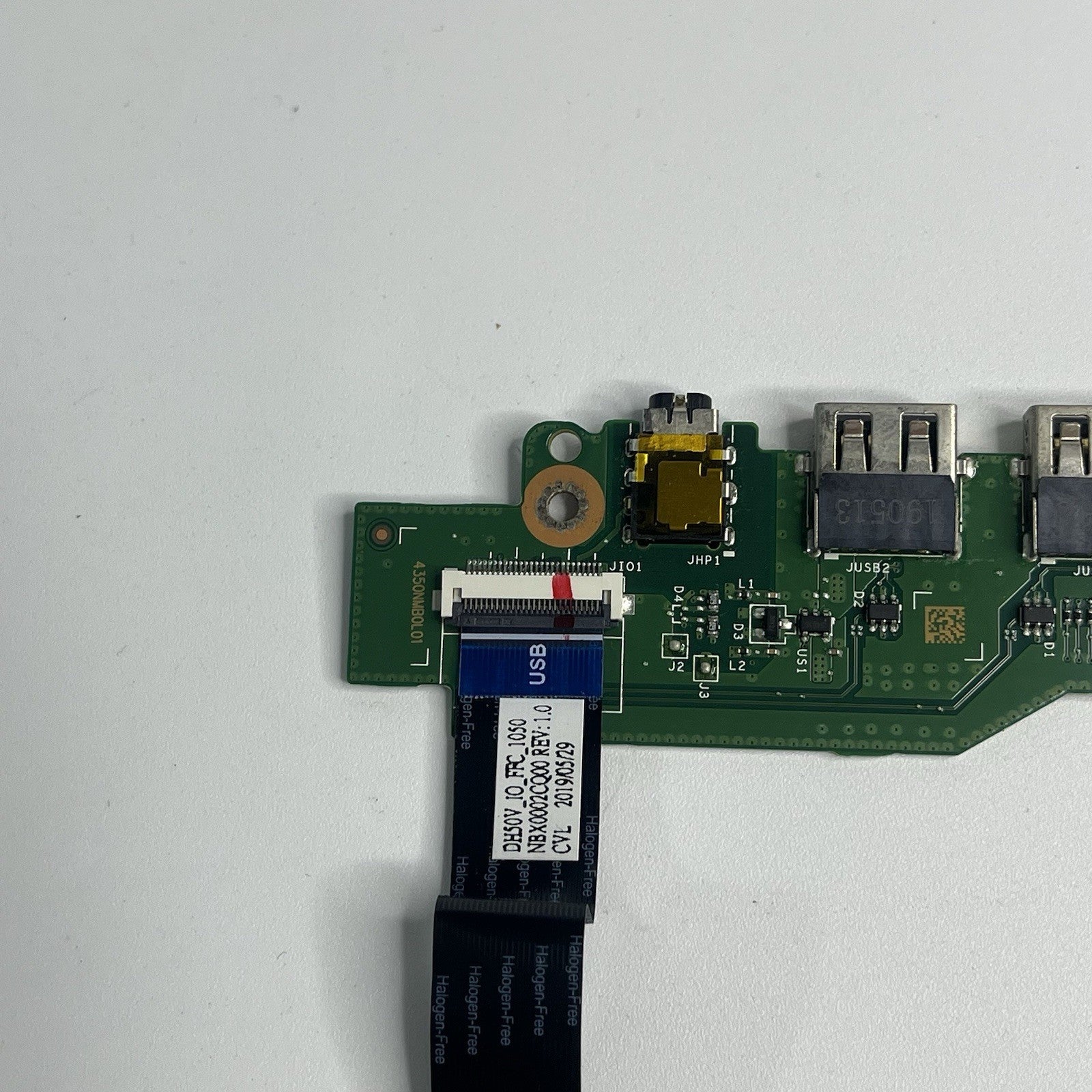 Acer Nitro AN515-52 Dual USB Reader Audio Port Board +Cable LS-F954P 4350NMB0L01
