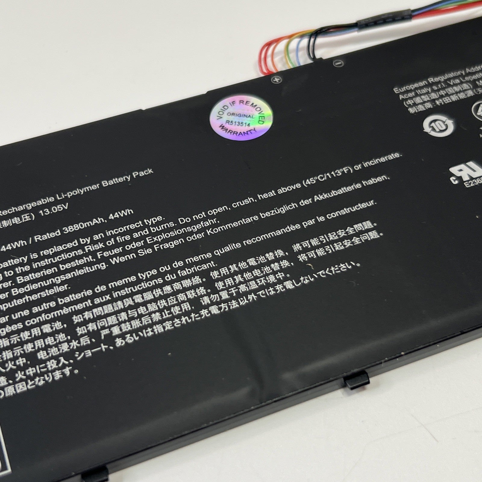 Genuine Acer Swift SF114-34 Battery AP18C4K (VERY GOOD) KT00304012