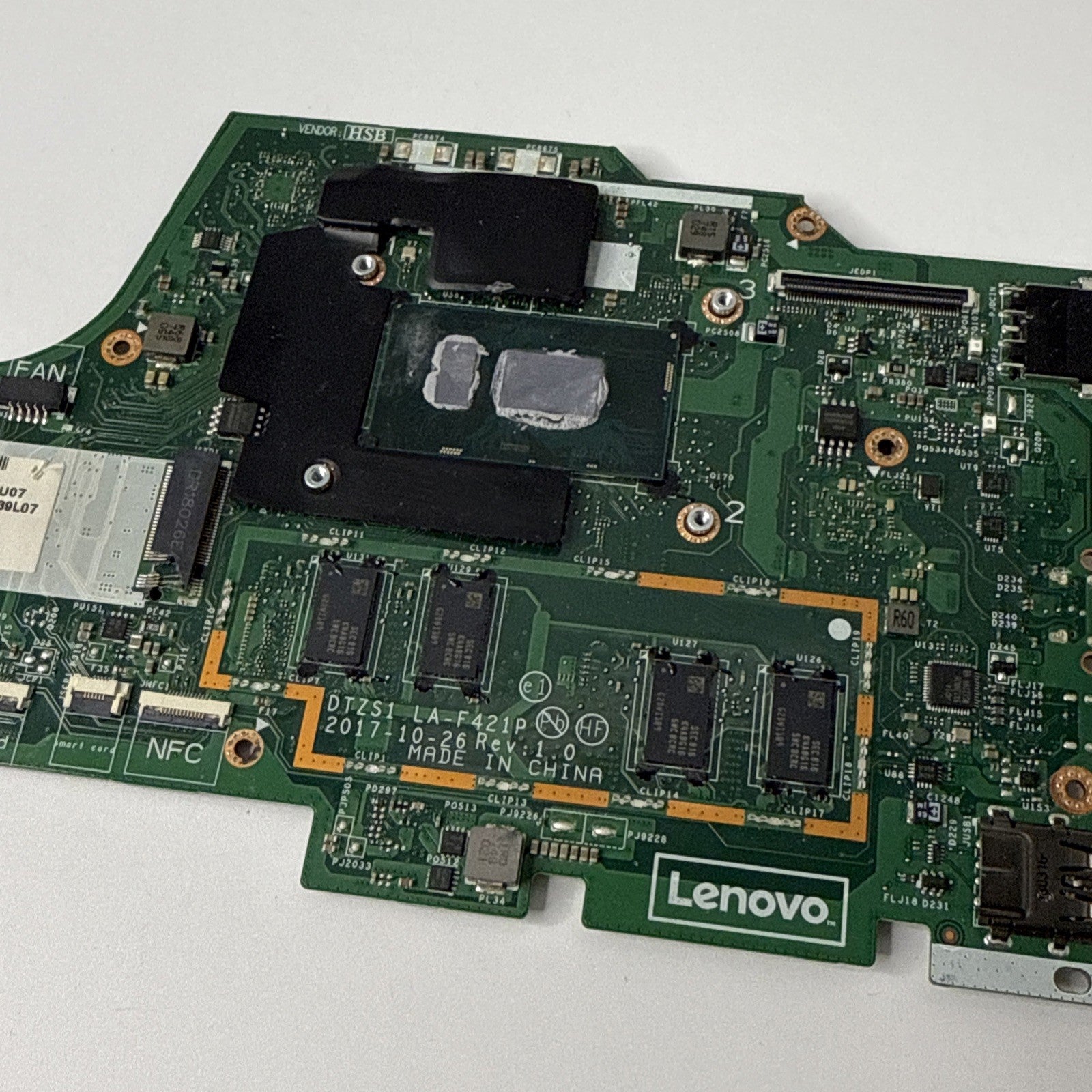 Lenovo Thinkpad Yoga 370 Motherboard i5-8th Gen DTZS1 LA-F421P (UNTESTED)