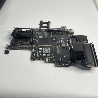 Apple iMac 27” Retina 5K Logic Board 2020A2115 EMC 3442 And Heatsink. No CPU.