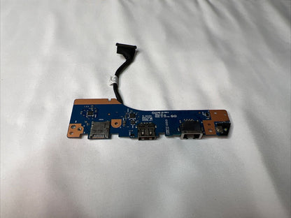 Lenovo ThinkPad E490 USB BOARD I/O BOARD LAN PORT POWER BUTTON BOARD