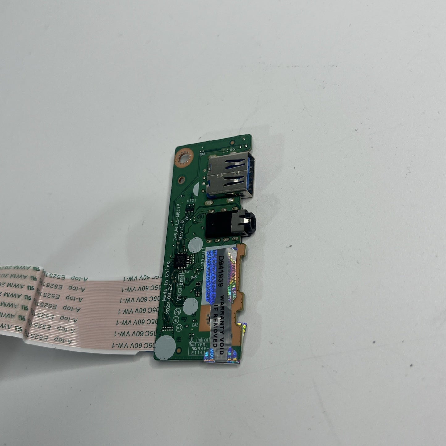 Genuine Acer Aspire A315-24P USB Board Audio Jack Port I/O Board IH5JM LS-M611P