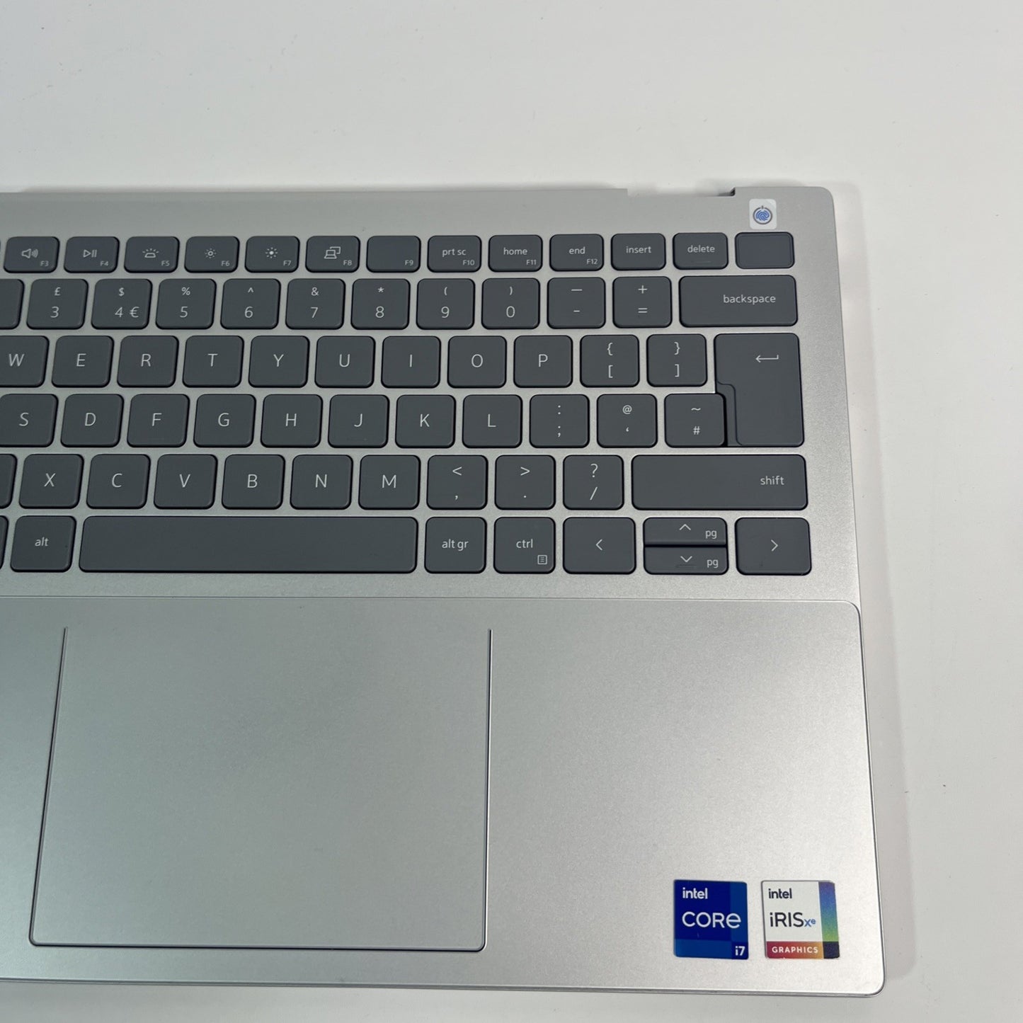 Genuine Sliver Dell Inspiron 14 7420 Palmrest, Touchpad & Speakers CN-06GV5K