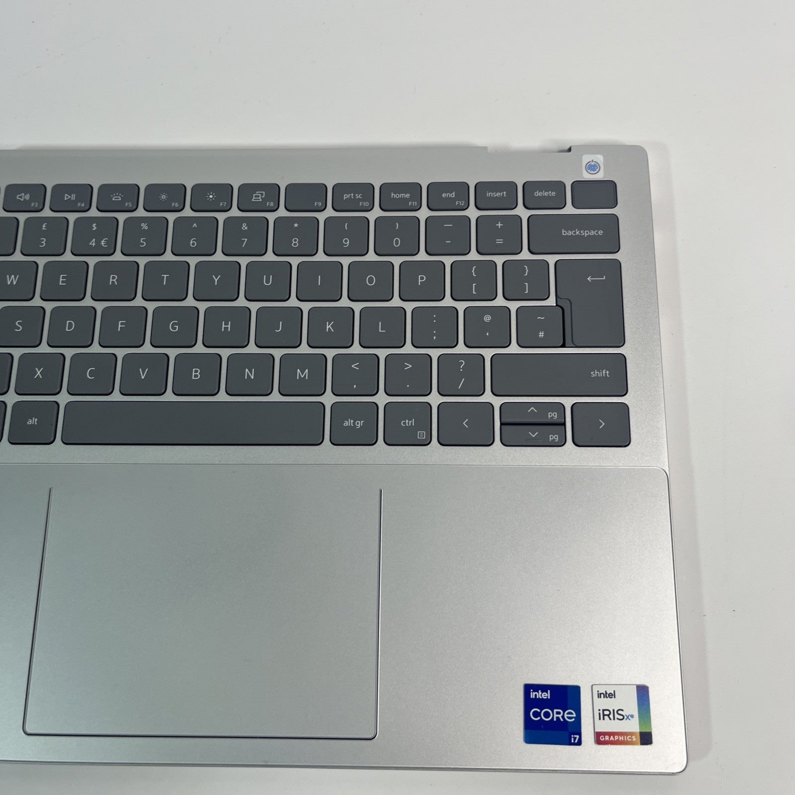 Genuine Sliver Dell Inspiron 14 7420 Palmrest, Touchpad & Speakers CN-06GV5K