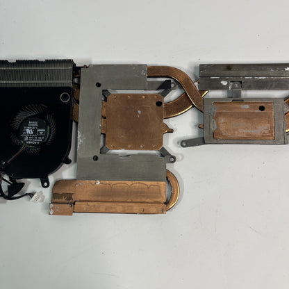Genuine Grey msi z17 ms-17n1 Cpu & GPU Cooling Fans + Heatsink 0402140