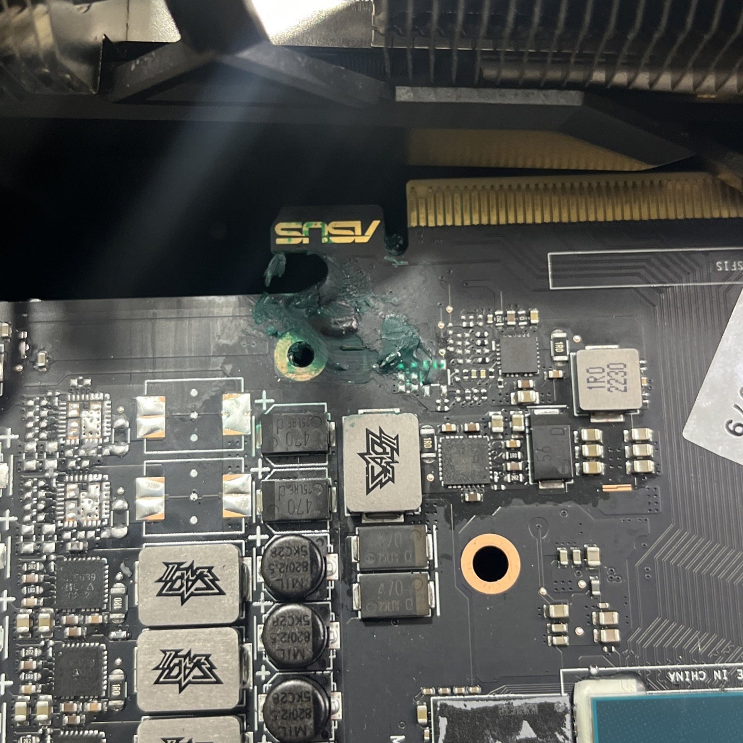 ASUS TUF Gaming OC GeForce RTX 4080 Super 16GB GDDR6X Graphics Card. Taken Parts