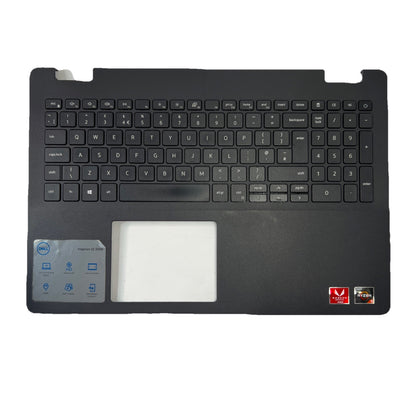 Genuine Dell Inspiron 3505 Palmrest Assembly UK Keyboard 033HPP (SMALL CRACK)