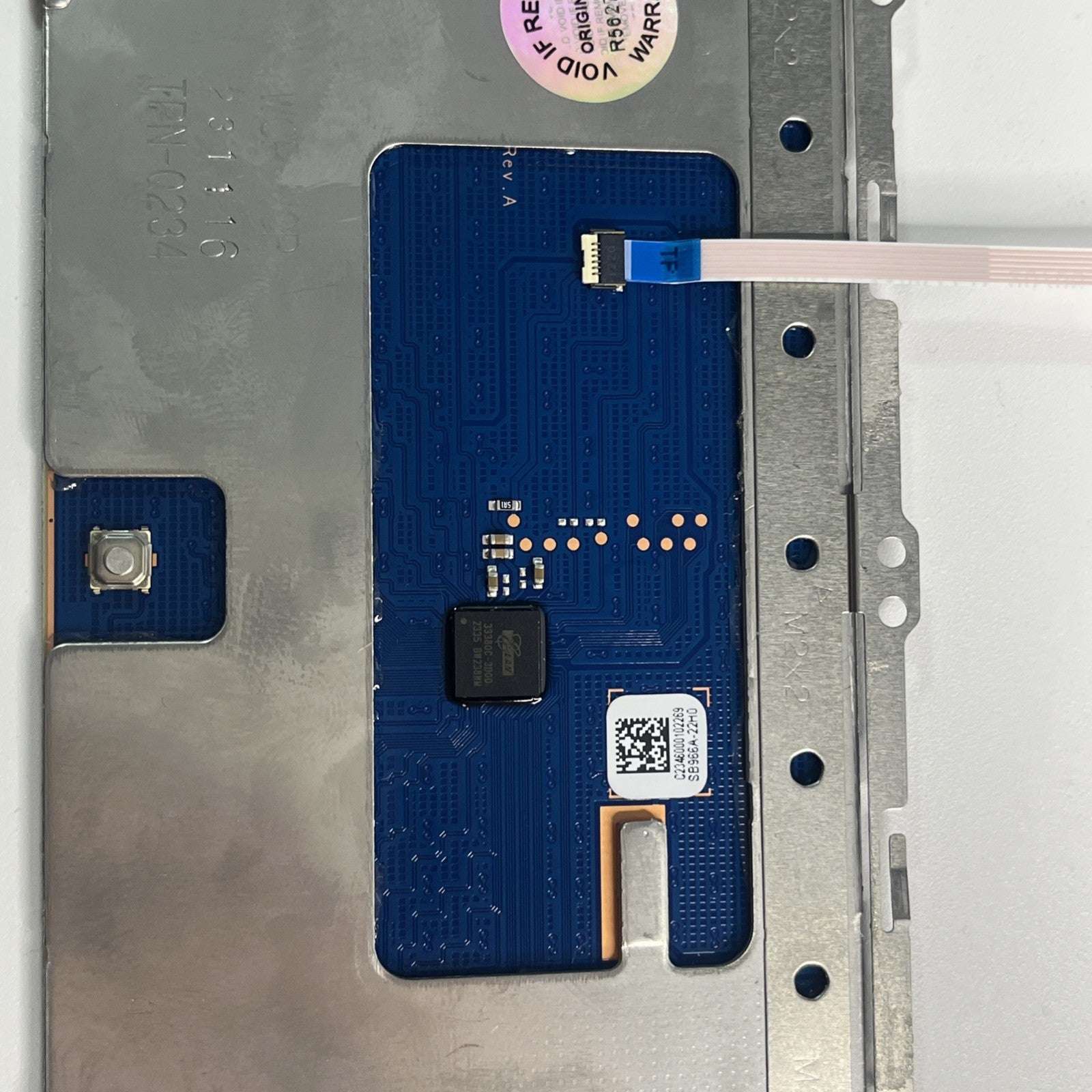 HP Chromebook 14A-NA0001sa TouchPad Trackpad Silver with Cable + Screws