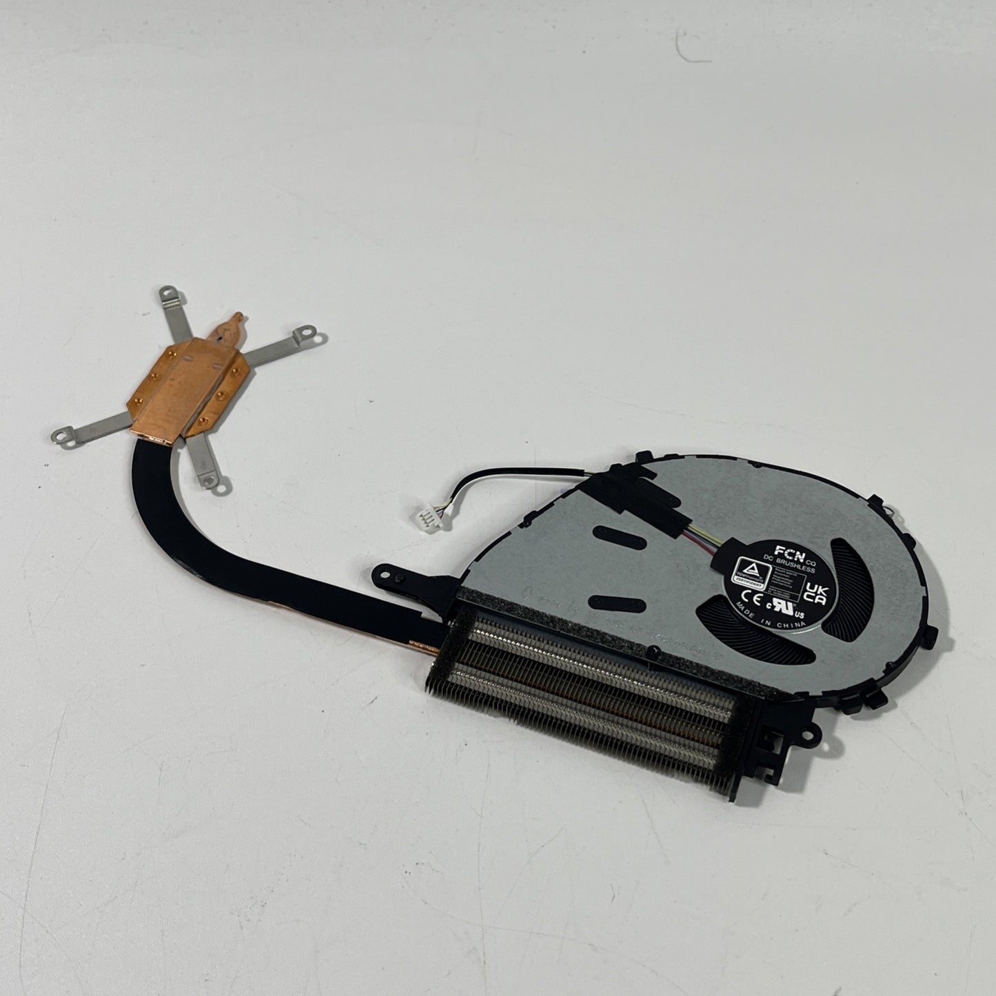 Genuine Silver Asus Vivobook 15-X1504AZ Cpu Cooling Fan & Heatsink 13N1-GVA0A01