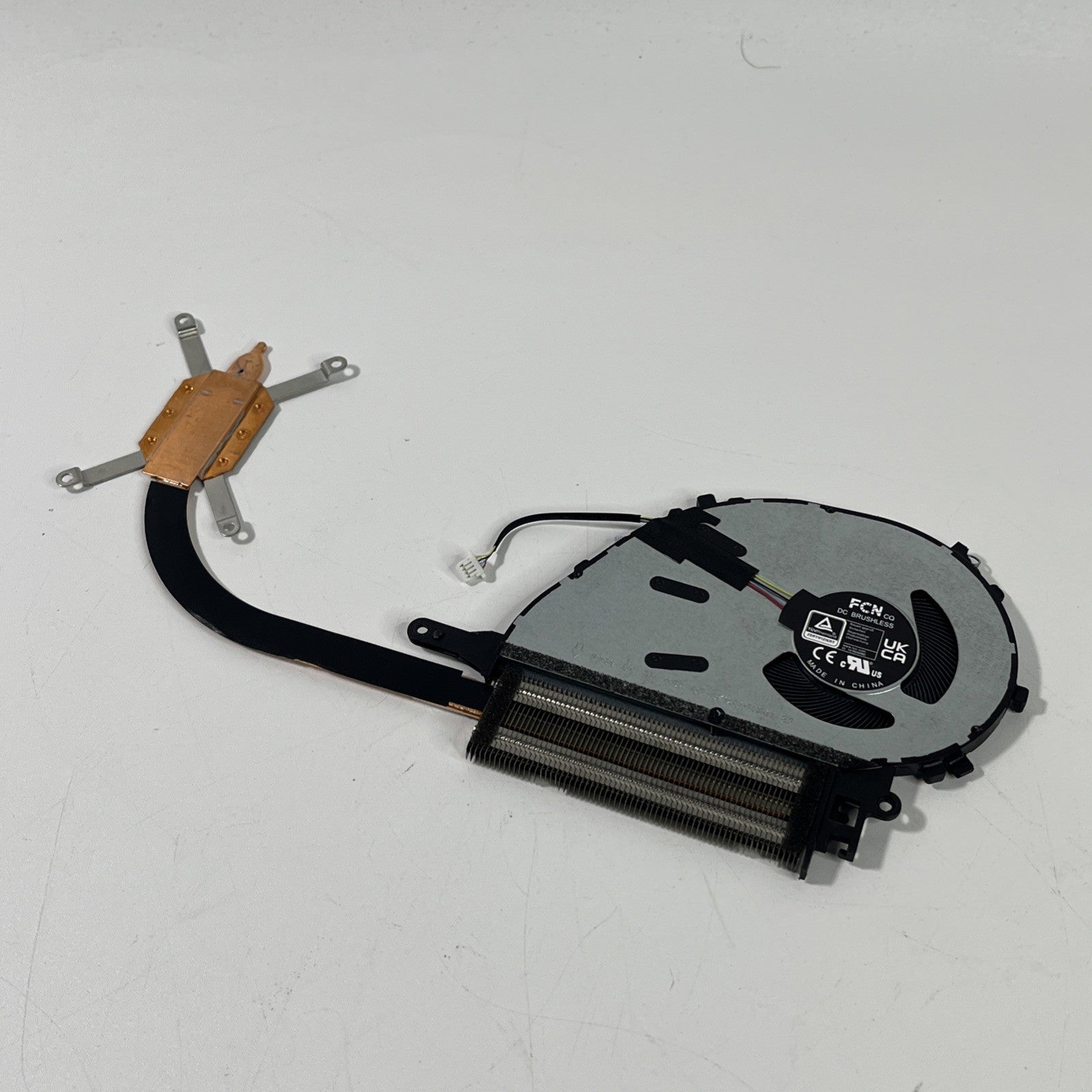 Genuine Silver Asus Vivobook 15-X1504AZ Cpu Cooling Fan & Heatsink 13N1-GVA0A01