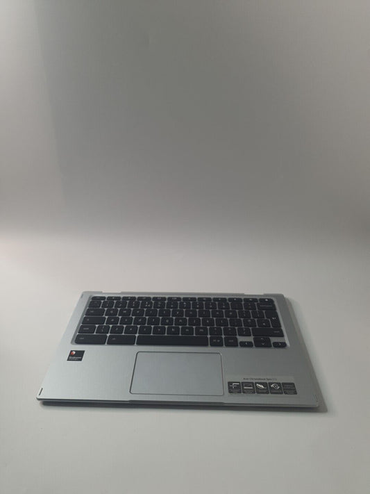 Genuine Acer Chromebook Spin CP513-1H Complete Palmrest UK Keyboard Backlit