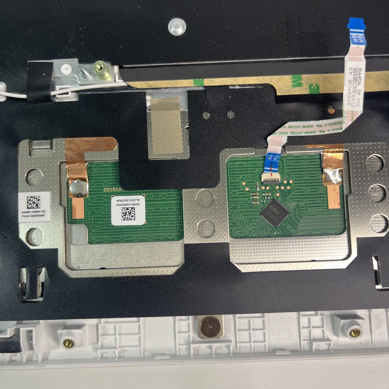ASUS Chromebook Flip 14 CX34  CX3401FBA Complete Palmrest Assembly UK Keyboard